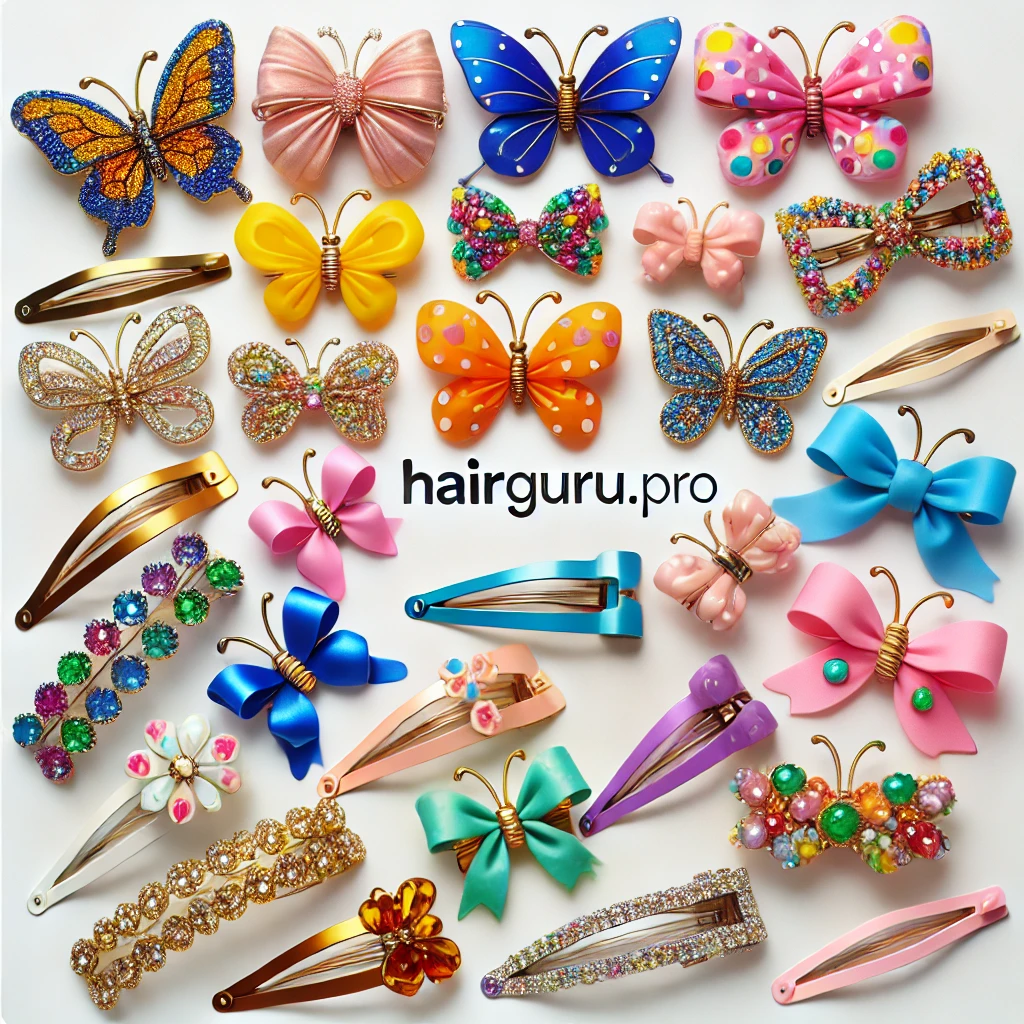 Butterfly Hair Clips